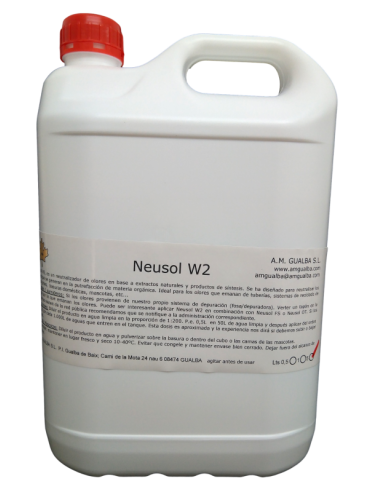 Neusol W2 5 lts - Aguas grises