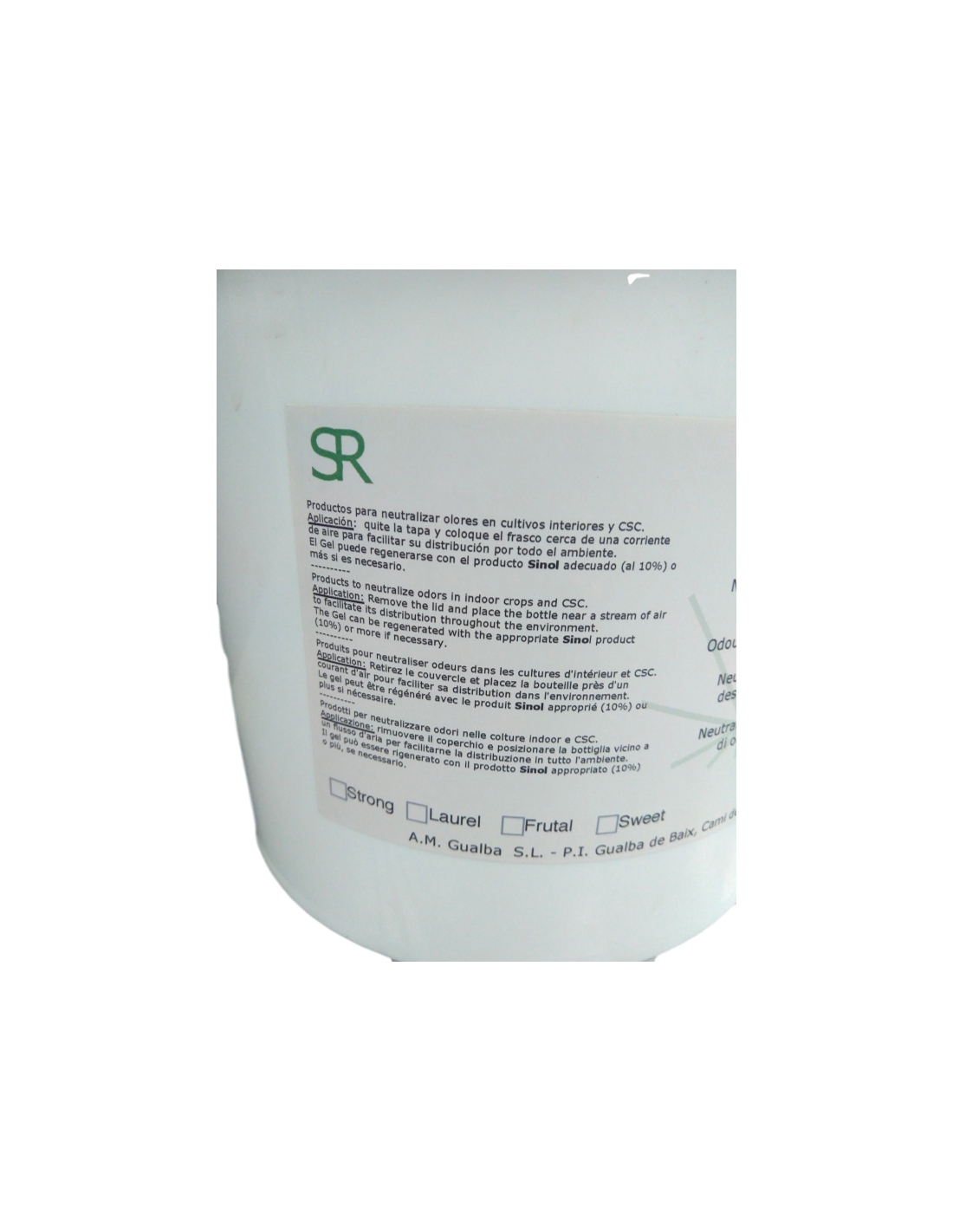 Sinol Gel Sweet 13,5 kgs - Neutraliza... Sinol Gel Sweet 13,5 kgs - Neutraliza...